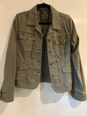 Lucky Brand Olive Utility Field Jacket